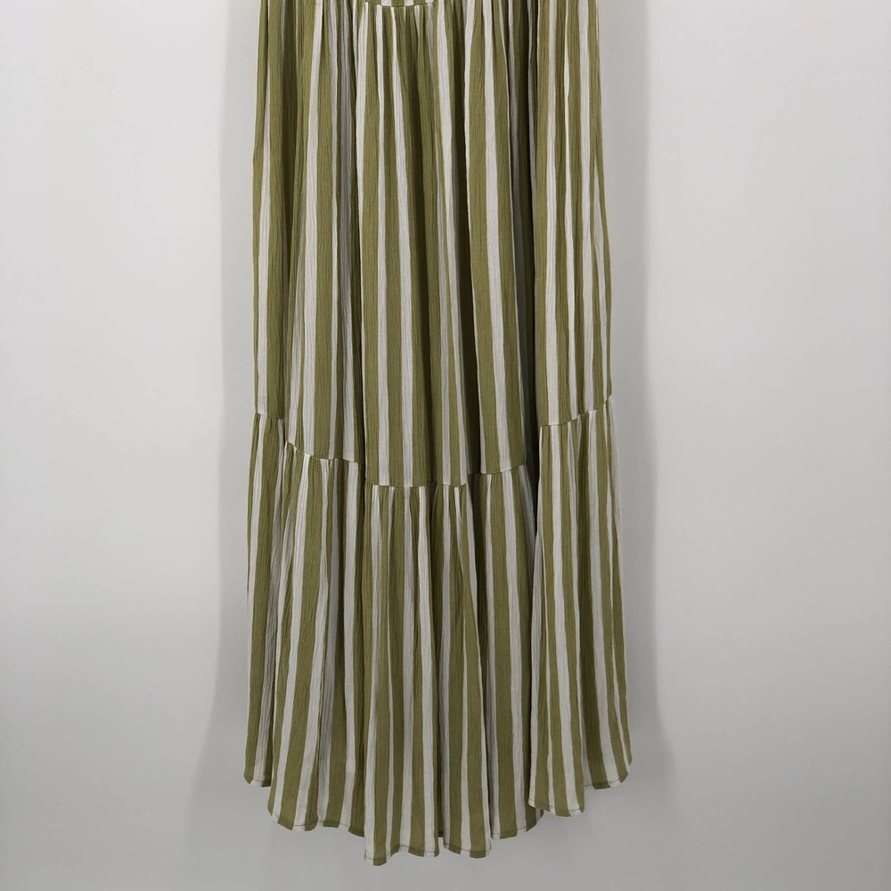 MICHAEL MICHAEL KORS Striped Tie-Sleeve Maxi Dress XS - Picture 6 of 12